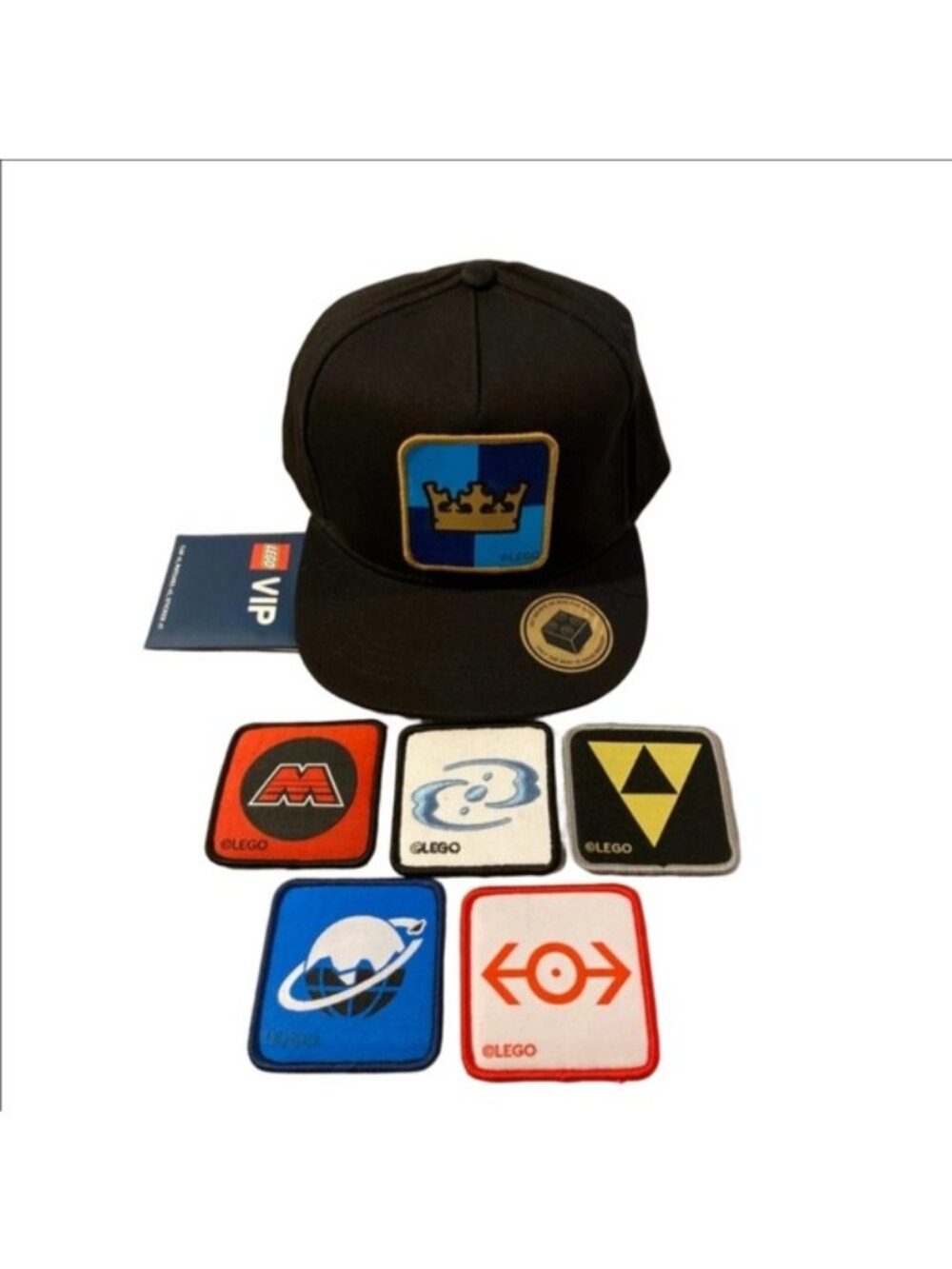 Lego Insiders VIP Customizable Cap with 6 Embroidered Patches Hat
